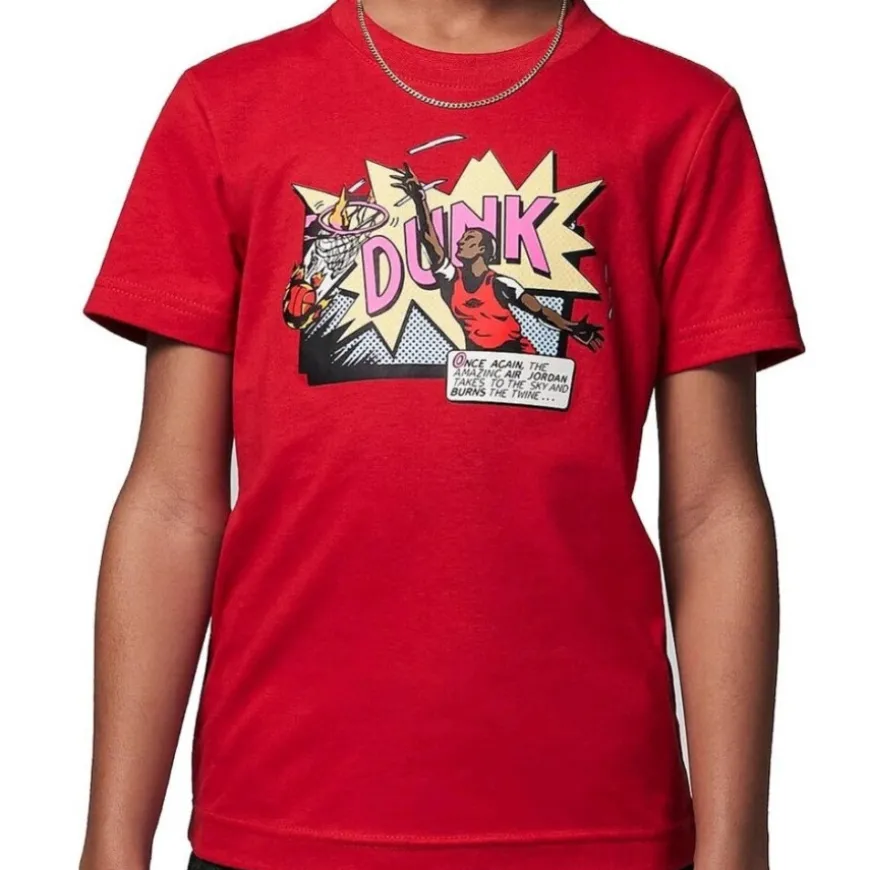 jdb_air_jordan_comics_dun_0.webp Jdb Air Jordan Comics Dunk Ss Tshirt Ragazzi 8-15a