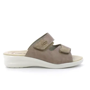 Pantofole Donna Fascia Con 2 Strappi