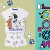 Pigiama Corto 101 Dalmaties Bimbo 12-30m