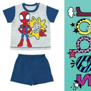 Pigiama Corto Spiderman Bimbo 12-30m