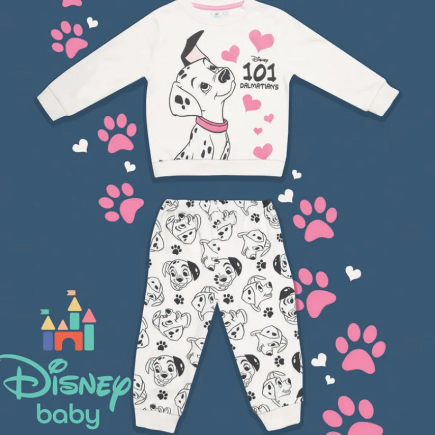 pigiama_interlock__dalmat_1.webp Pigiama Interlock 101 Dalmaties Bimba 12m-30m