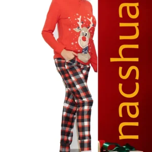 Pigiama Interlock Christmas Ragazza 6-14a