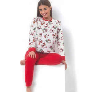 Pigiama Interlock Family Ragazza