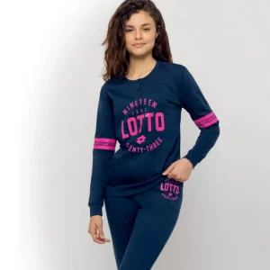 Pigiama Lungo Bimba In Cotone