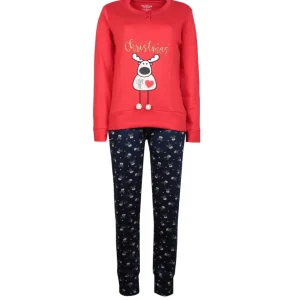 Pigiama Natale Interlock Bimbe 3-12a