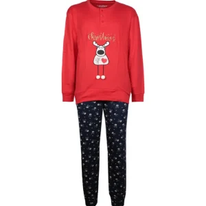 Pigiama Natale Interlock Uomo