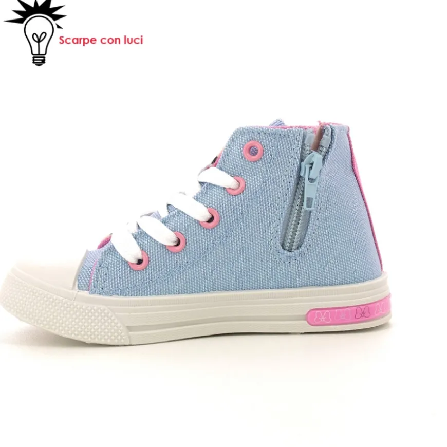 scarpa_tela_alta_con_luci_2-4.webp Scarpa Tela Alta Con Luci Minnie Bimba 25-33