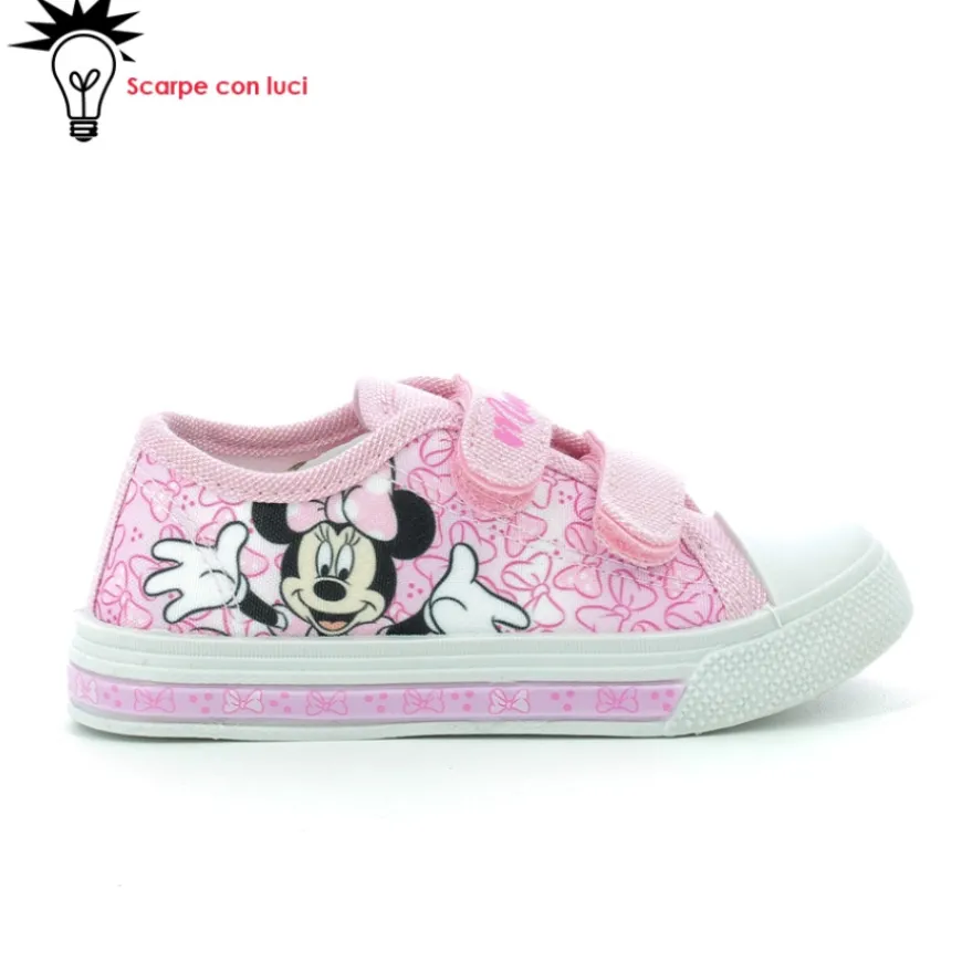 scarpa_tela_bassa_con_luc_0-3.webp Scarpa Tela Bassa Con Luci Minnie Bimba 25-33
