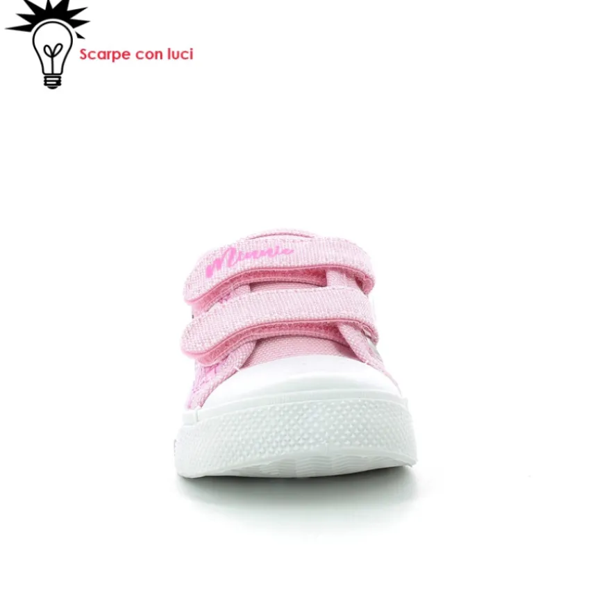 scarpa_tela_bassa_con_luc_1-3.webp Scarpa Tela Bassa Con Luci Minnie Bimba 25-33