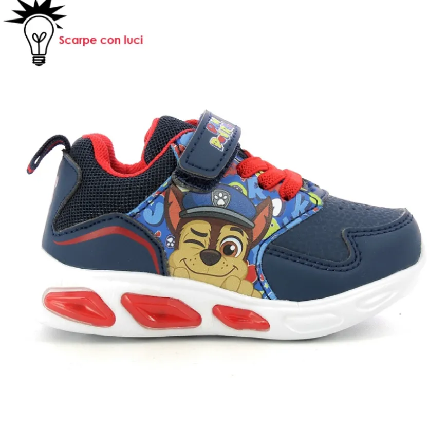 sneakers_velcro_con_luci__0-14.webp Sneakers Velcro Con Luci Paw Patrol Bambino 21-25