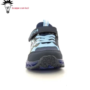 Sneakers Velcro Con Luci Stitch Bambino 25-30
