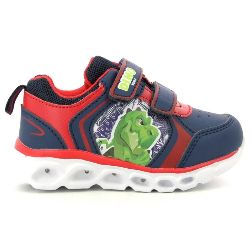 sneakers_velcro_con_luci__1-12.webp Sneakers Velcro Con Luci Dinosauro Bambino 21-25