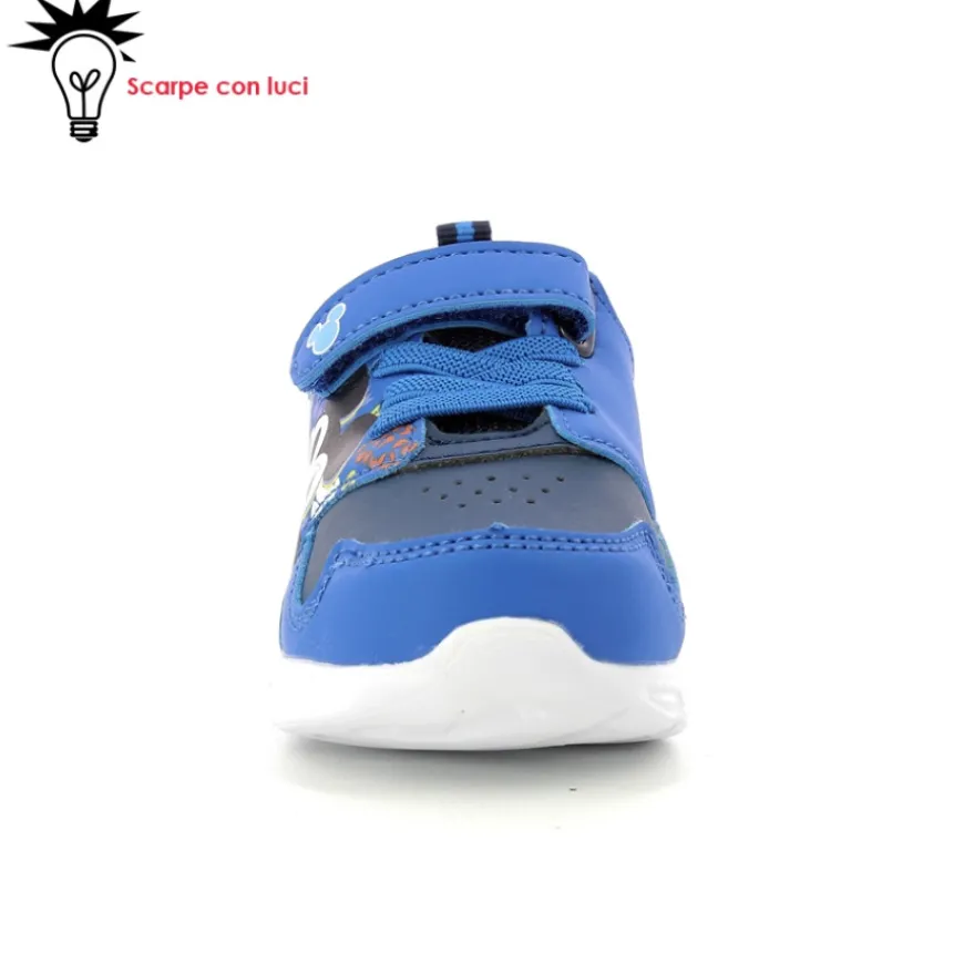 sneakers_velcro_con_luci__1-16.webp Sneakers Velcro Con Luci Mickey Bambino 21-25