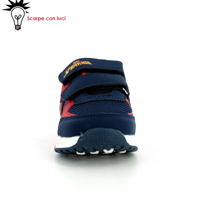 sneakers_velcro_con_luci__1-4.webp Sneakers Velcro Con Luci Spiderman Bambino 25-33