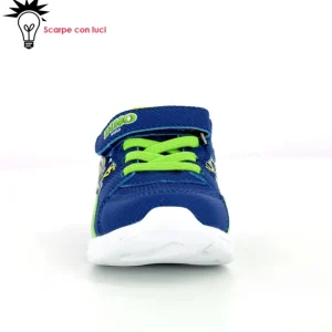 Sneakers Velcro Con Luci Dinosauro Bambino 21-25