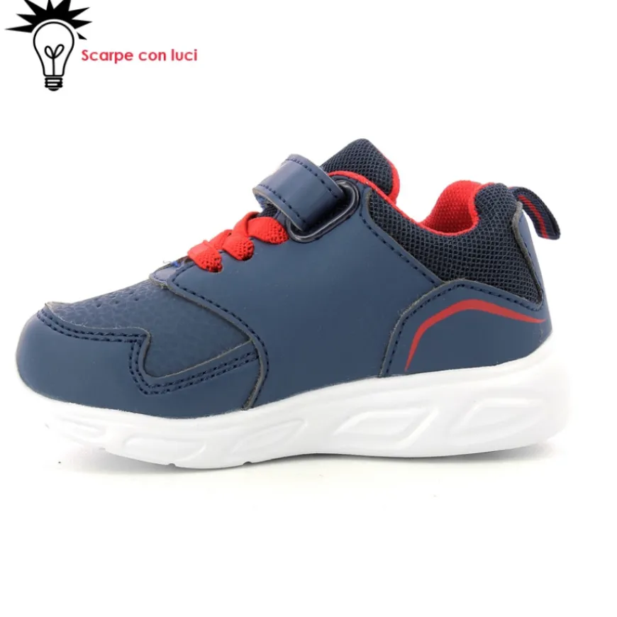 sneakers_velcro_con_luci__2-13.webp Sneakers Velcro Con Luci Spiderman Bambino 21-25