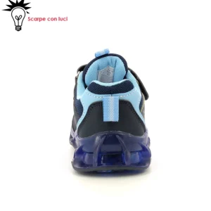 Sneakers Velcro Con Luci Stitch Bambino 25-30