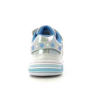 Sneakers Velcro Con Luci Frozen Bambina 25-33