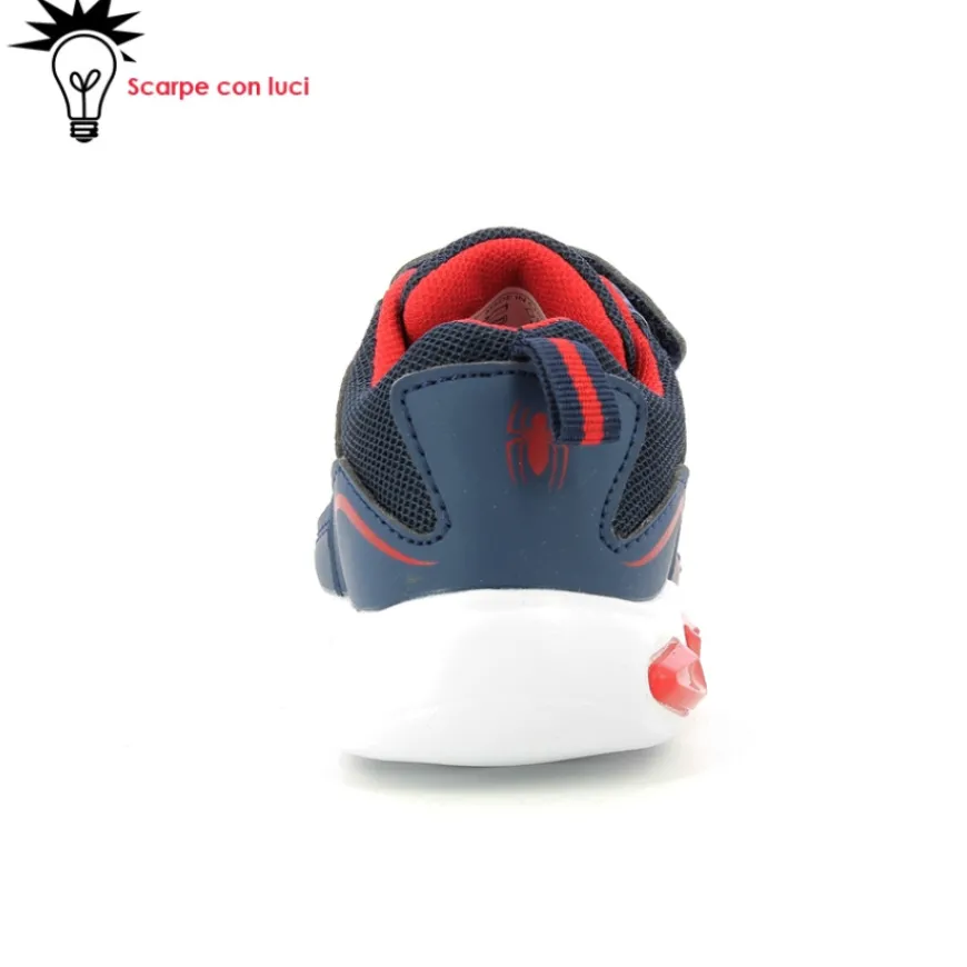 sneakers_velcro_con_luci__3-13.webp Sneakers Velcro Con Luci Spiderman Bambino 21-25
