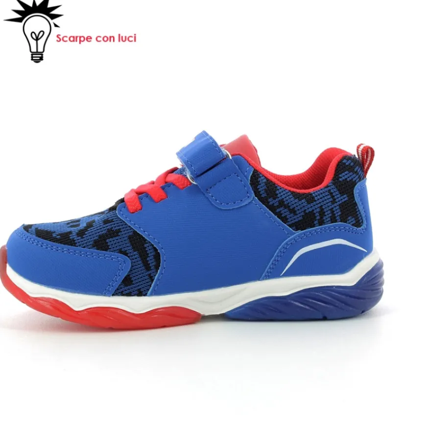 sneakers_velcro_con_luci__3-7.webp Sneakers Velcro Con Luci Spiderman Bambino 25-33