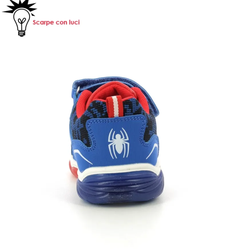 sneakers_velcro_con_luci__4.webp Sneakers Velcro Con Luci Spiderman Bambino 25-33