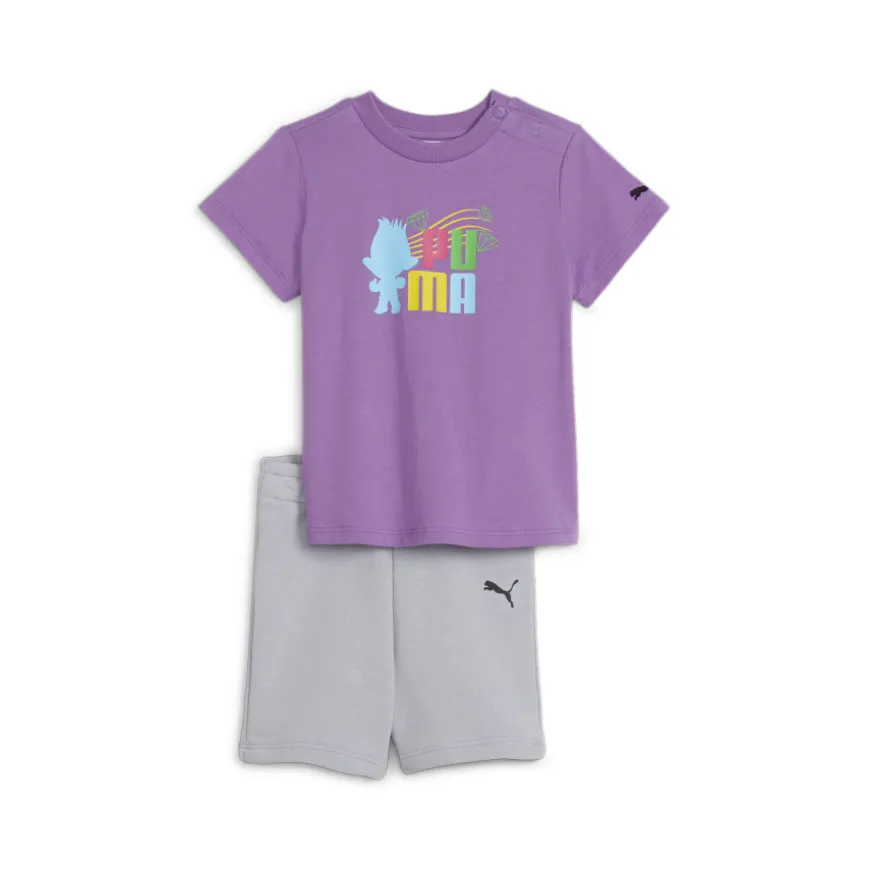 trolls_minicats_tee__shor_0.webp Trolls Minicats Tee & Shorts Set Completo Bimbi 4m